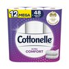 Cottonelle Pack, 284 Sheets, White, 48 PK 54165